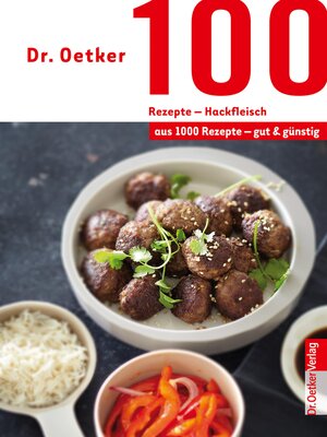 cover image of 100 Rezepte--Hackfleisch